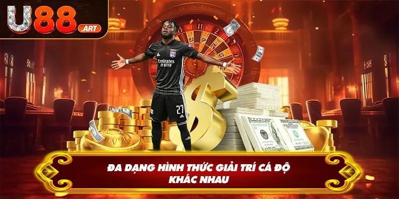 Đa dạng hình thức giải trí cá độ khác nhau